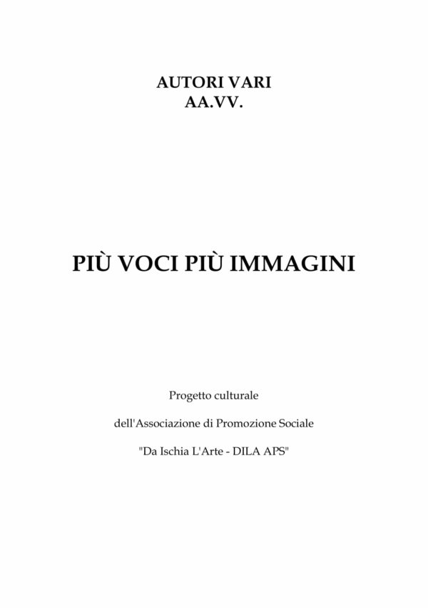 Più voci più immagini - pagina 1