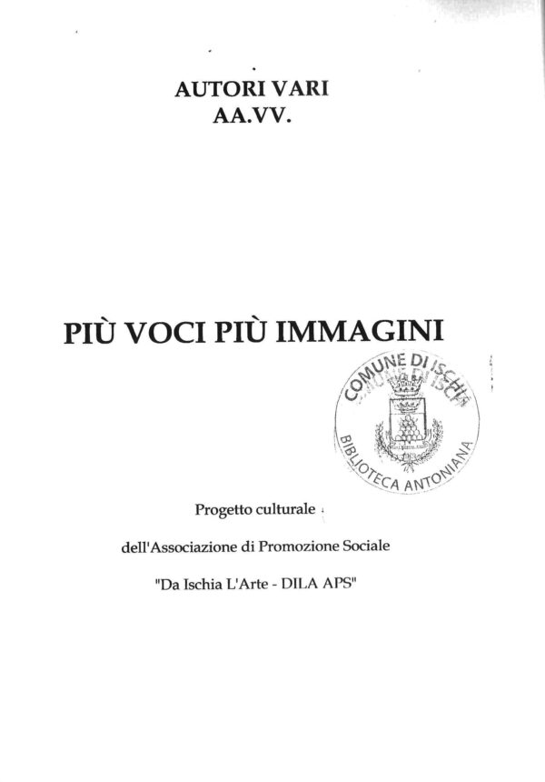 Più voci più immagini disponibile nella Biblioteca Antoniana