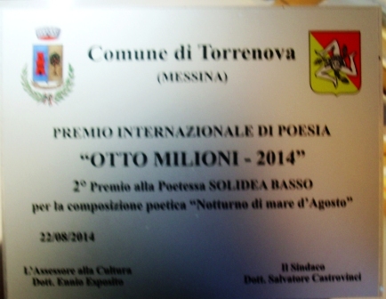 Premi torrenova otto milioni 2014 Basso